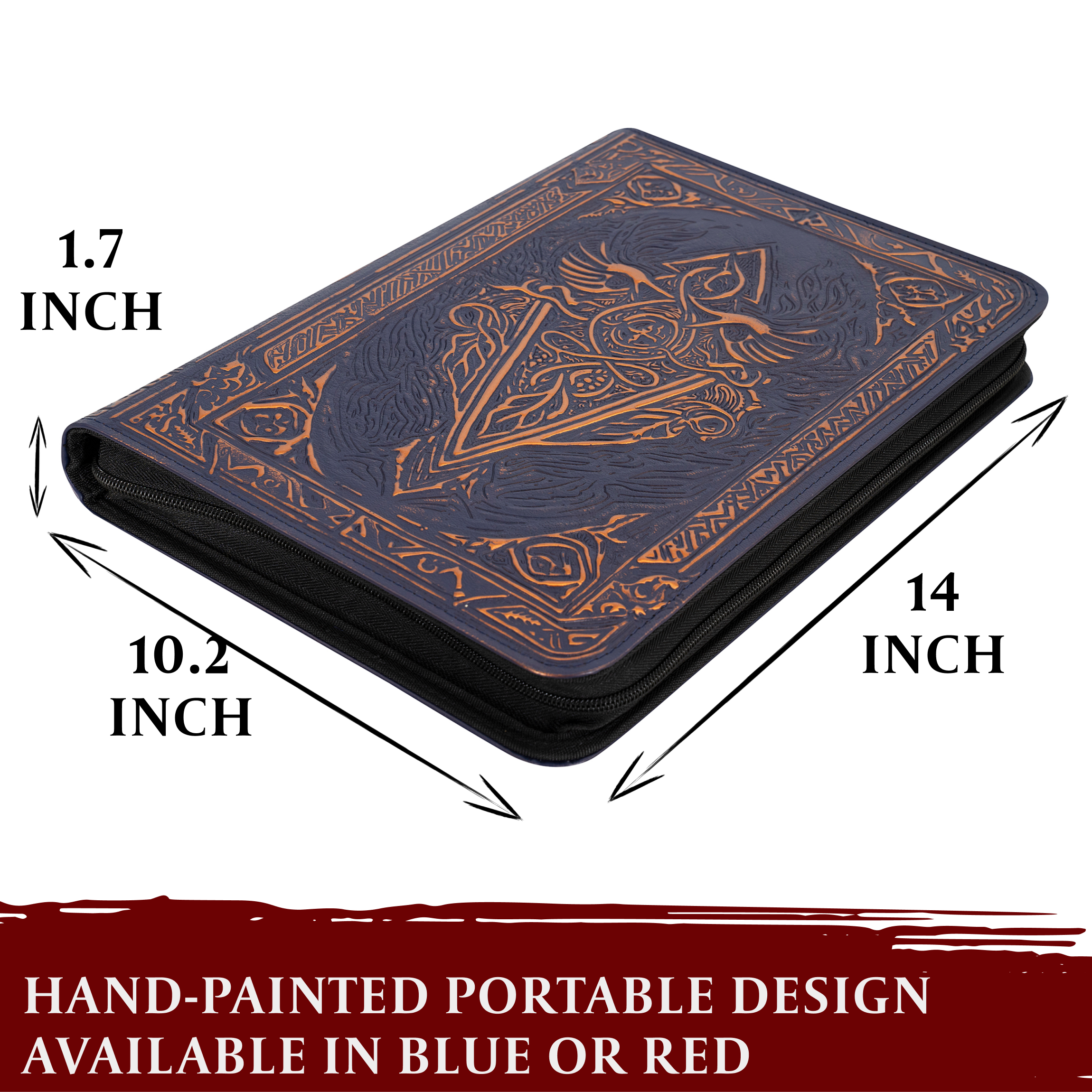 LYNX Faux-Leather Trading Card Binder