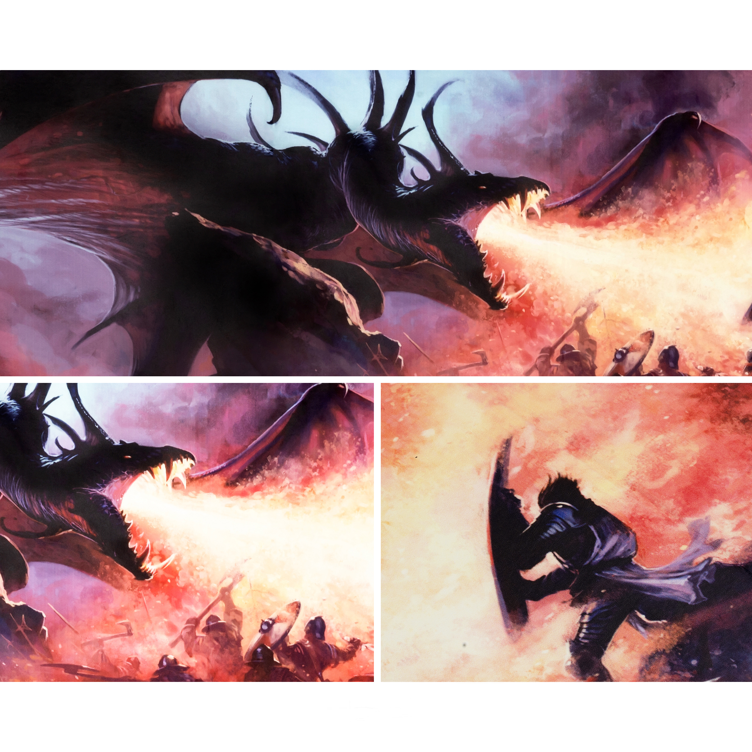 Full Color DM Screen with Customizable Inserts