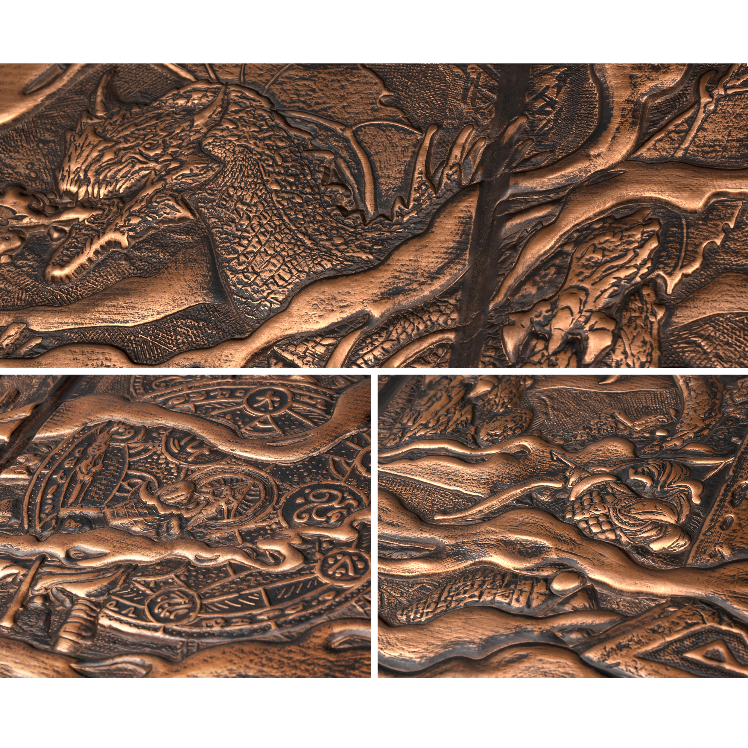 Wholesale of 3D Faux-Leather Customisable DM Screen