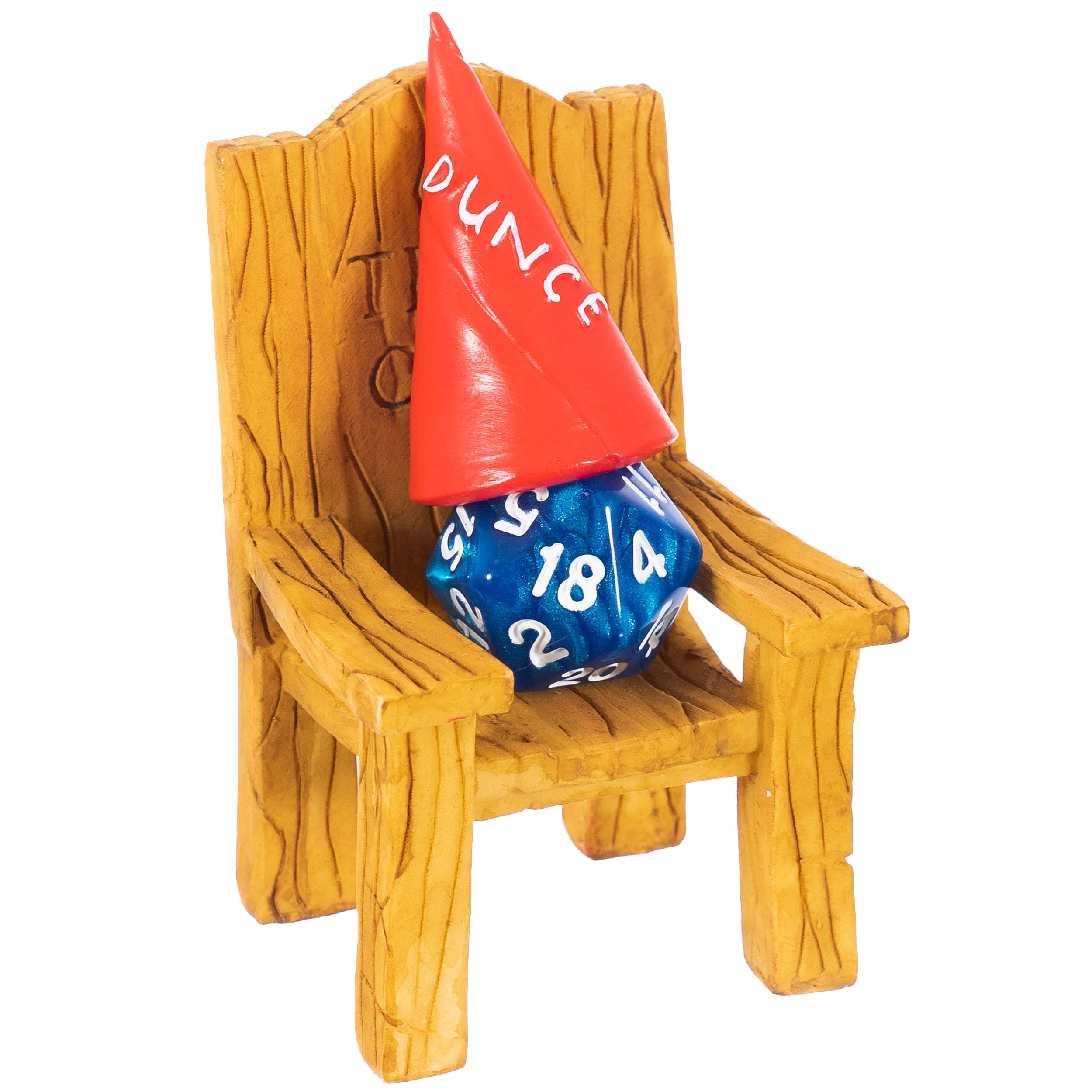 Dice Jail Chair & Dunce Hat