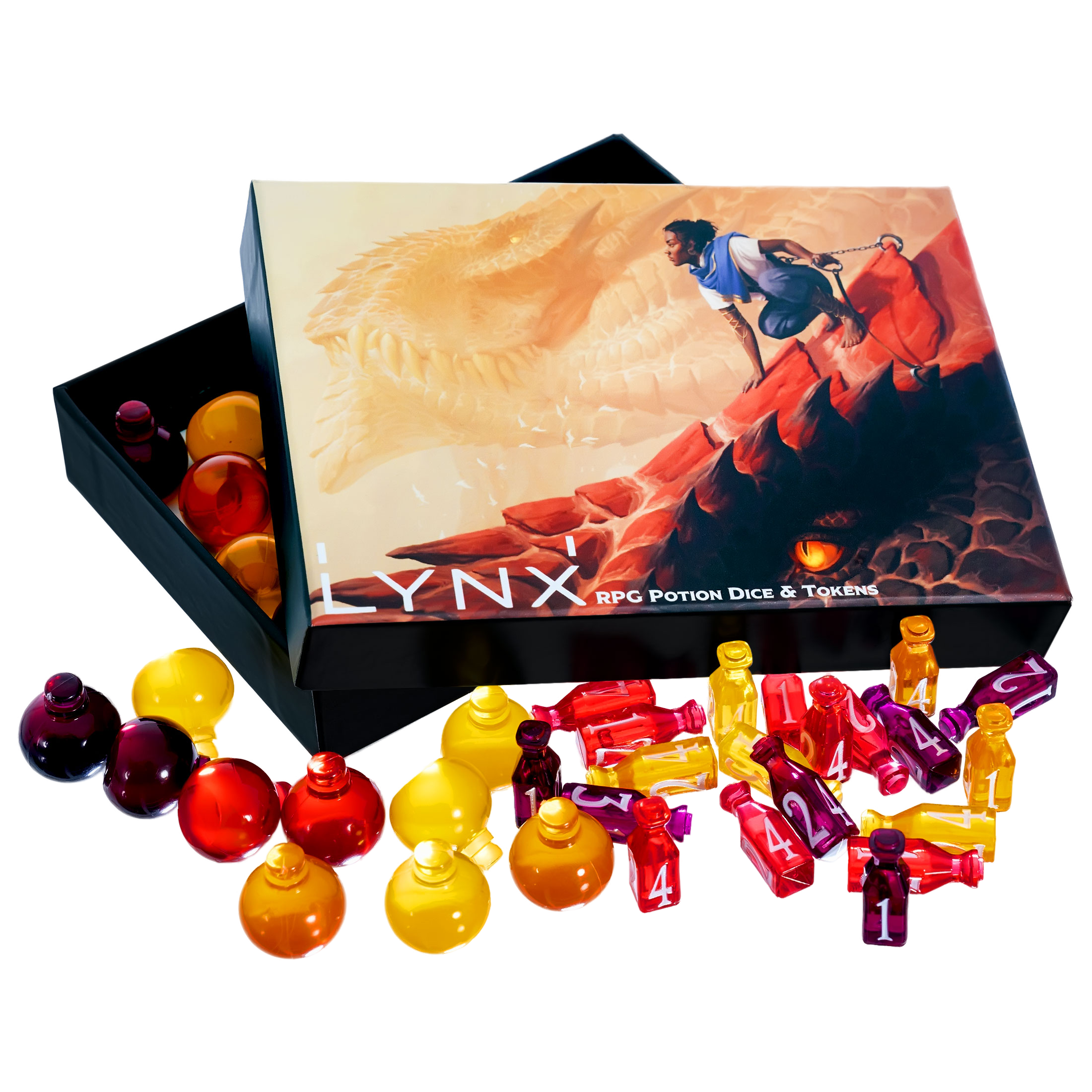 Wholesale of DND Healing Potion Markers & Dice