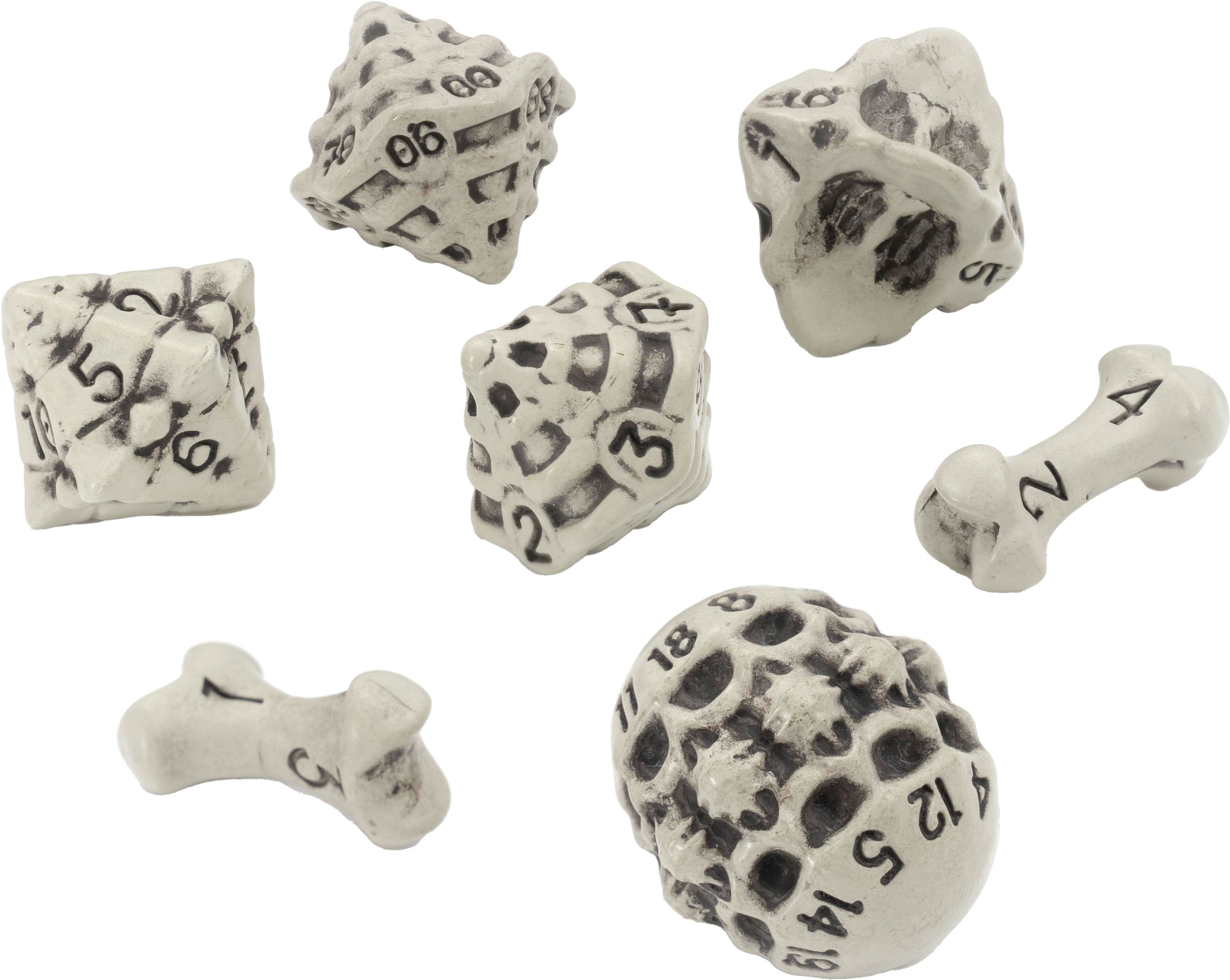 Skull & Bone Dice Set