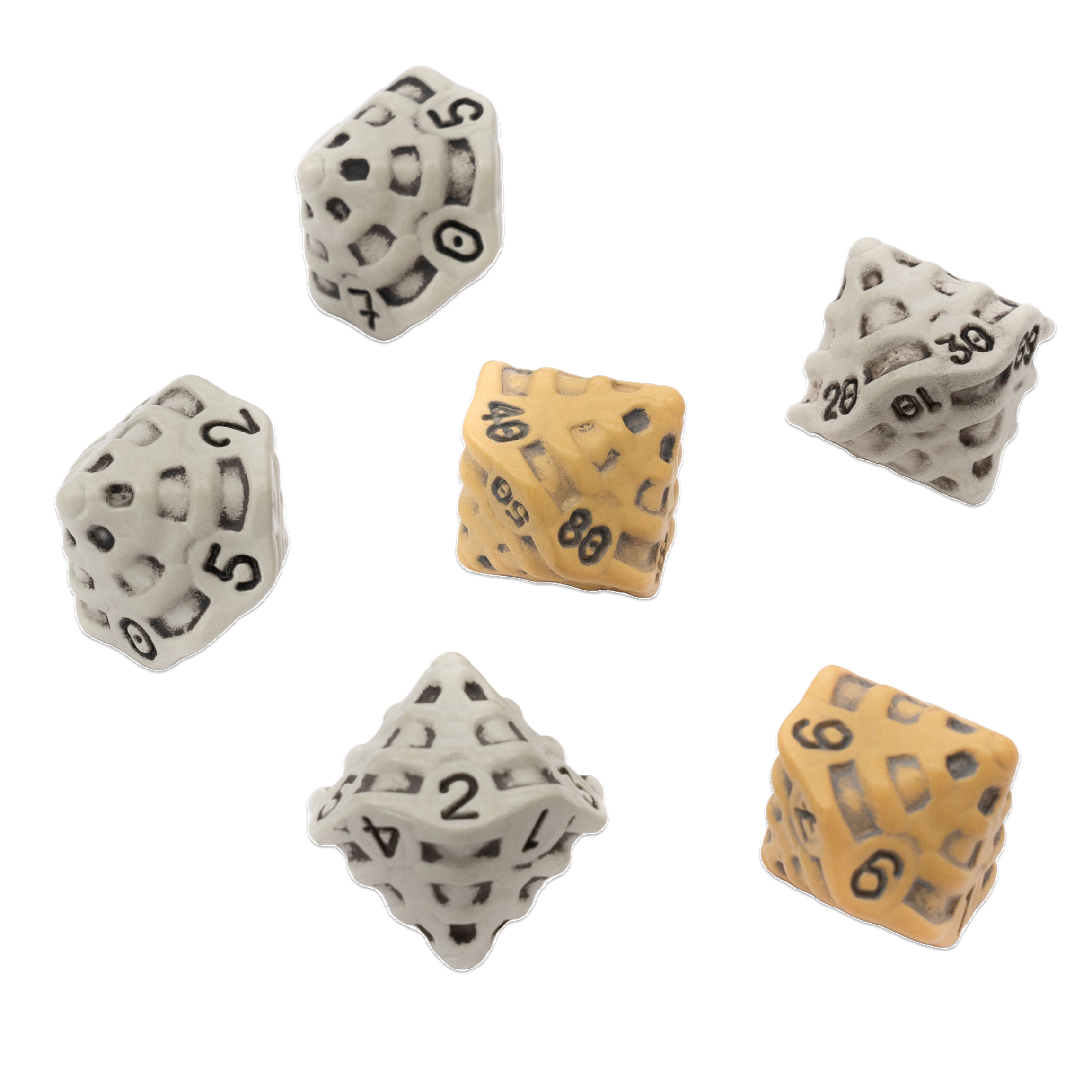 Skull & Bone Dice Set D20 or D10 set